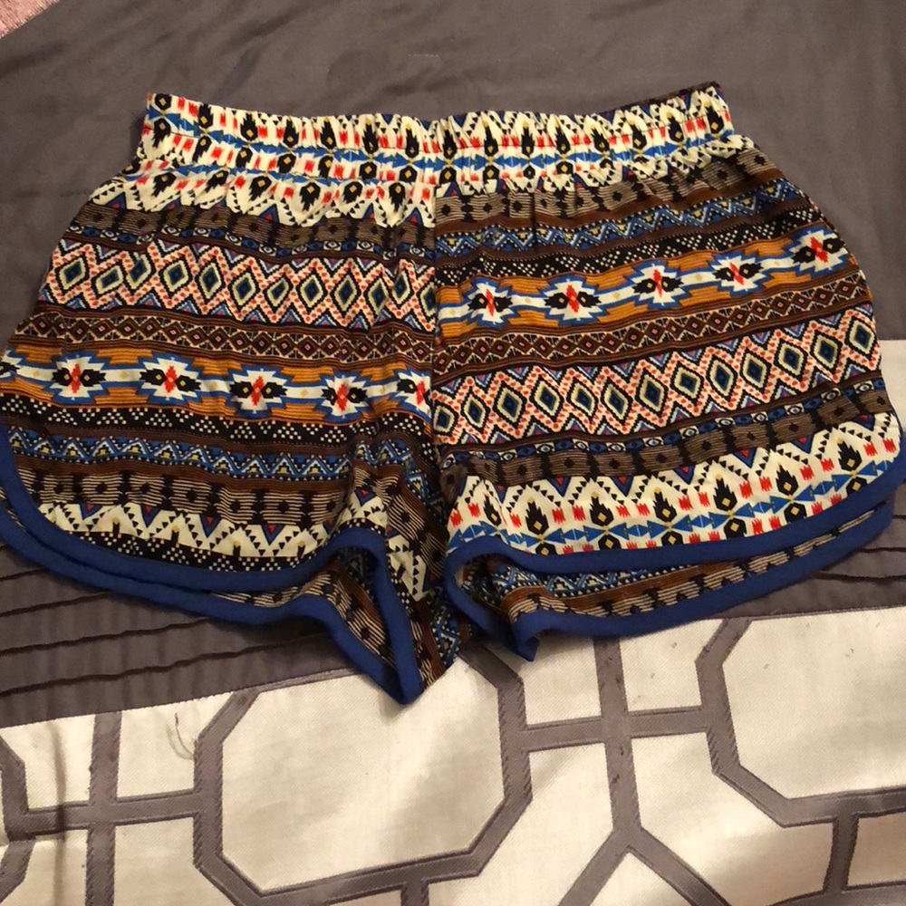 2/15 Aztec print shorts!
